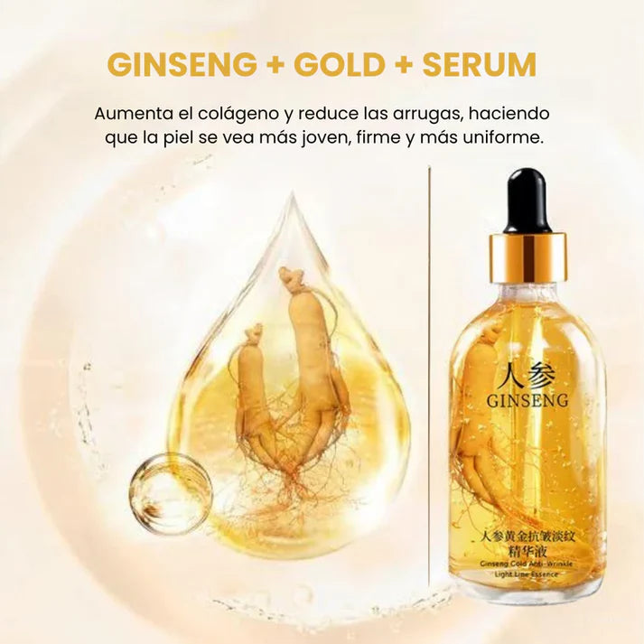 Ginseng™ | Sérum Rejuvenecedor Hidratante ✨ 2X1 - Kit día y noche